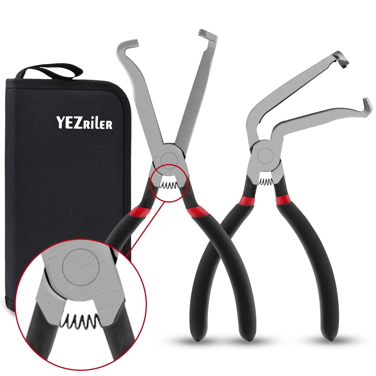 YEZriler Electrical Disconnect Pliers, 37980 37960 Electrical Connector Pliers Sets for Cars, Fuel Line Petrol Clip Pipe, Automotive Tools Hose