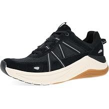 Dansko Poppy Walking Sneakers for Women Comfortable, Breathable Walking Shoes with Arch Support Stain Resistant with Lightweight Rubber Outsole