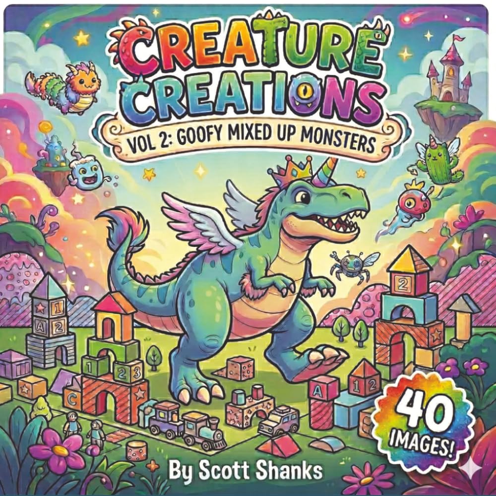 Creature Creations Vol 2: Goofy Mixed Up Monsters