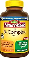 Vista 11 de Nature Made Complejo Súper B con Vitamina C y ácido fólico, suplemento dietético para el apoyo de la energía celular, 60 tabletas, suministro de 60