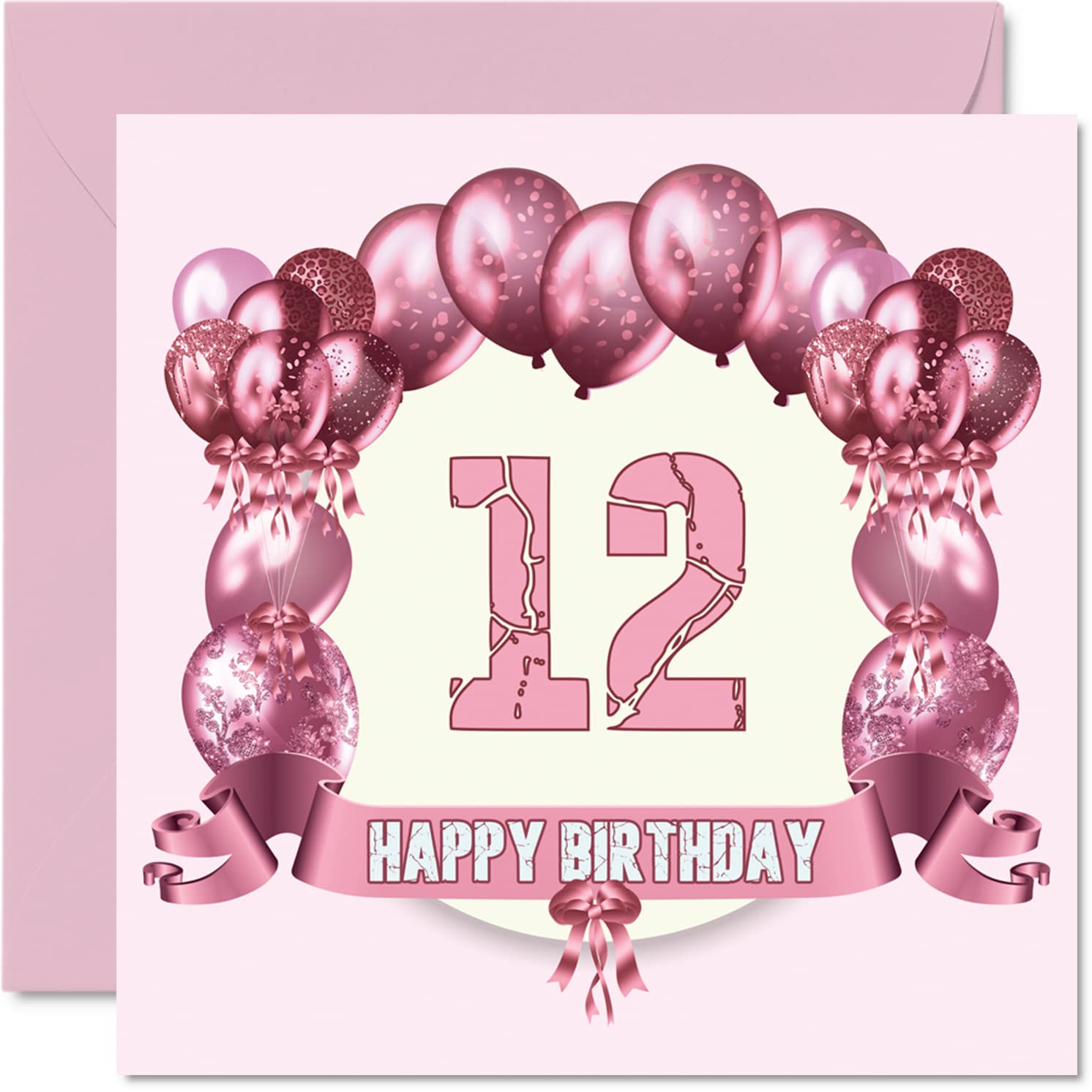Stuff4 Lustige Geburtstagskarte zum 12. Geburtstag fr Mdchen ...
