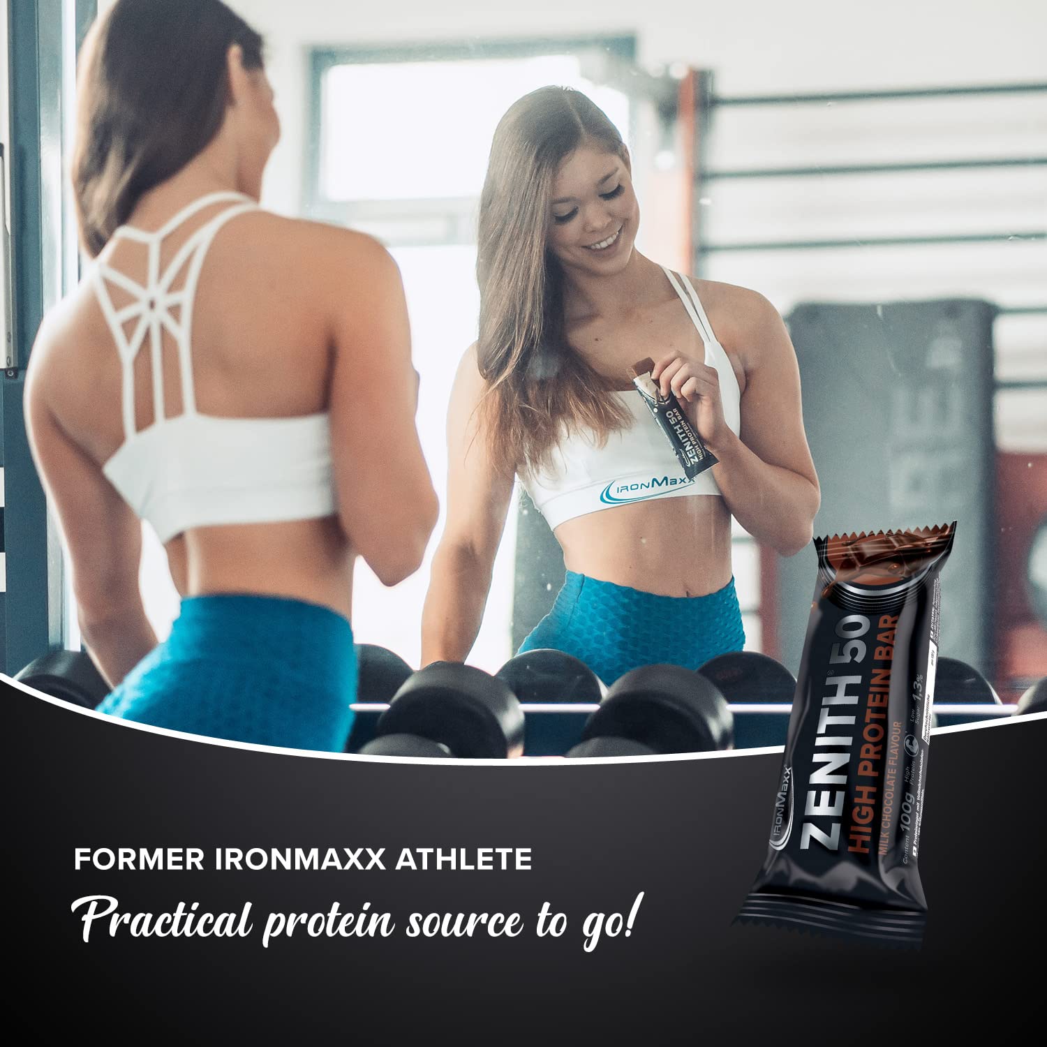 IronMaxx Zenith 50 High Protein Bar – White Almond Coconut - View #7