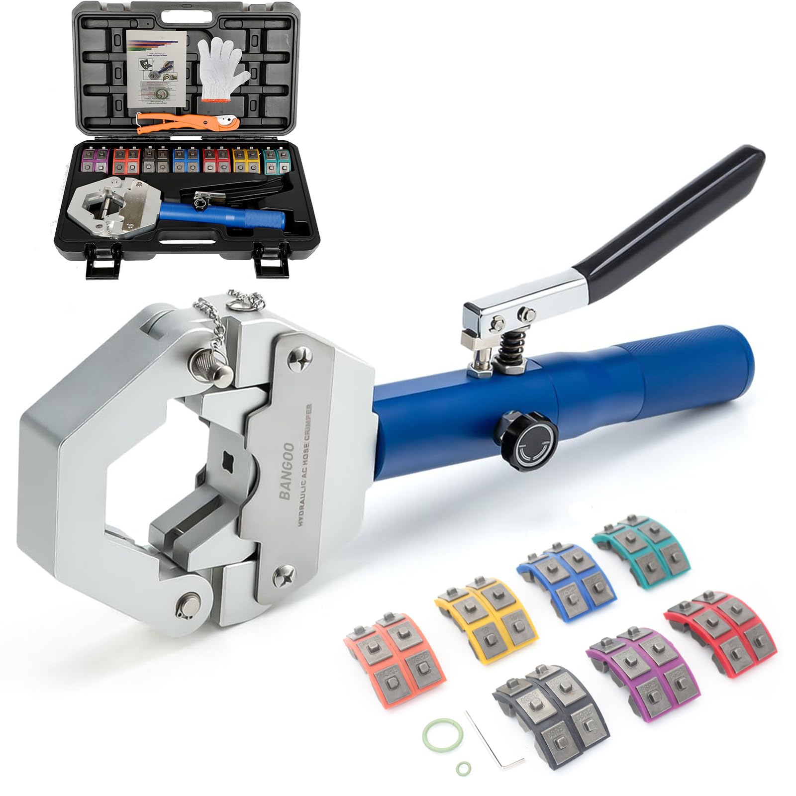 Amazon | BANGOO 油圧ホースクリンパー A/C 圧着ツール ACホース