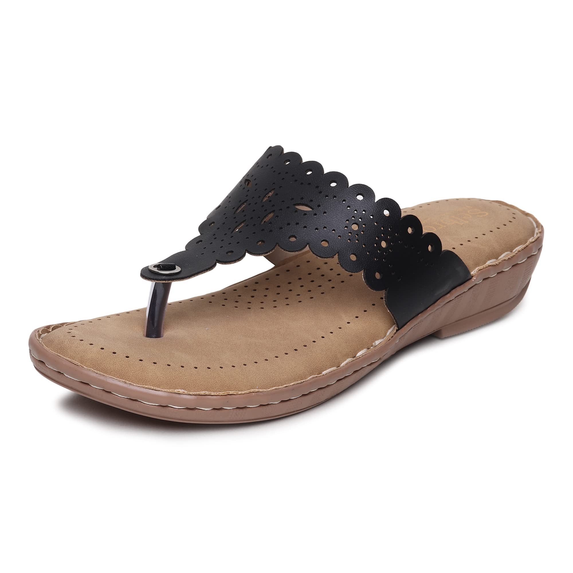 SELBRO Soft doctor V Shape Lazer Cut Slippers for Womens & Girls || Orthopedic footwear for Women with extra Cushion DR-62 (B0BNVNGN9H) Amazon Price History, Amazon Price Tracker