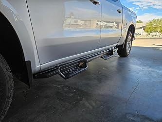 APS Stainless Steel Nerf Bars | 6.5in Running Boards For Ford F150 Super Cab 2004-2014