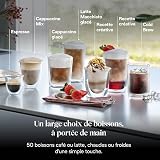 De'Longhi Eletta Explore Cold Brew ECAM452.67.G, Barista Coffee Machine with LatteCrema Hot and Cool, Espresso Machine, Automatic Coffee Bean Machine, Cold Extraction, Coffee Pot Included, Dark Grey - 5