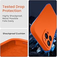 Vista 210 de FireNova Designed for iPhone 13 Pro Max Case, Silicone [Camera Protection] Phone Case with [2 Screen Protectors], Soft Anti-Scratch Microfiber Deep