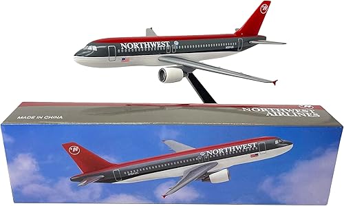 Miniatura 3 de Flight Miniatures Northwest Airlines NWA 1989 Airbus A320-200 Escala 1200 Modelo # AAB-32020H-008