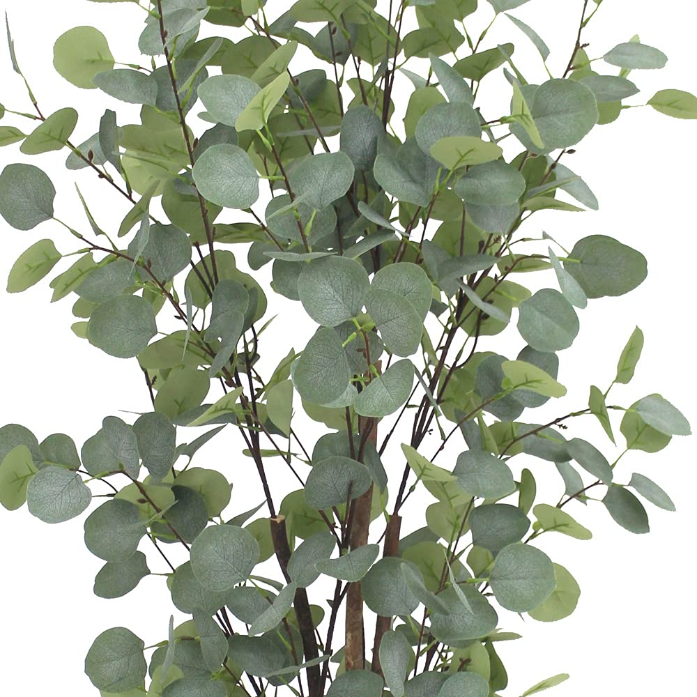 Eucalyptus Plante Arbre Artificielle Plastique 140 cm Decovego