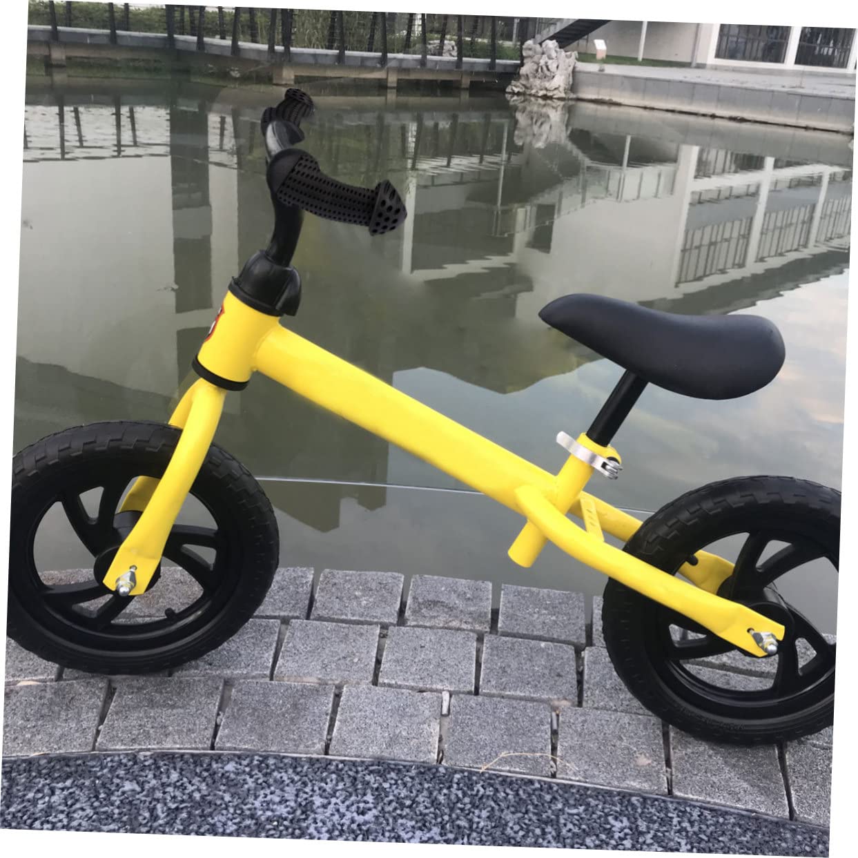 Toddmomy Poignée De Vélo Barre De Chute Verrouillage De Vélo Pédales Vélos Poignées De Guidon Housse De Guidon Couvre-guidons Poignées De Vélo De Montagne Caoutchouc Black