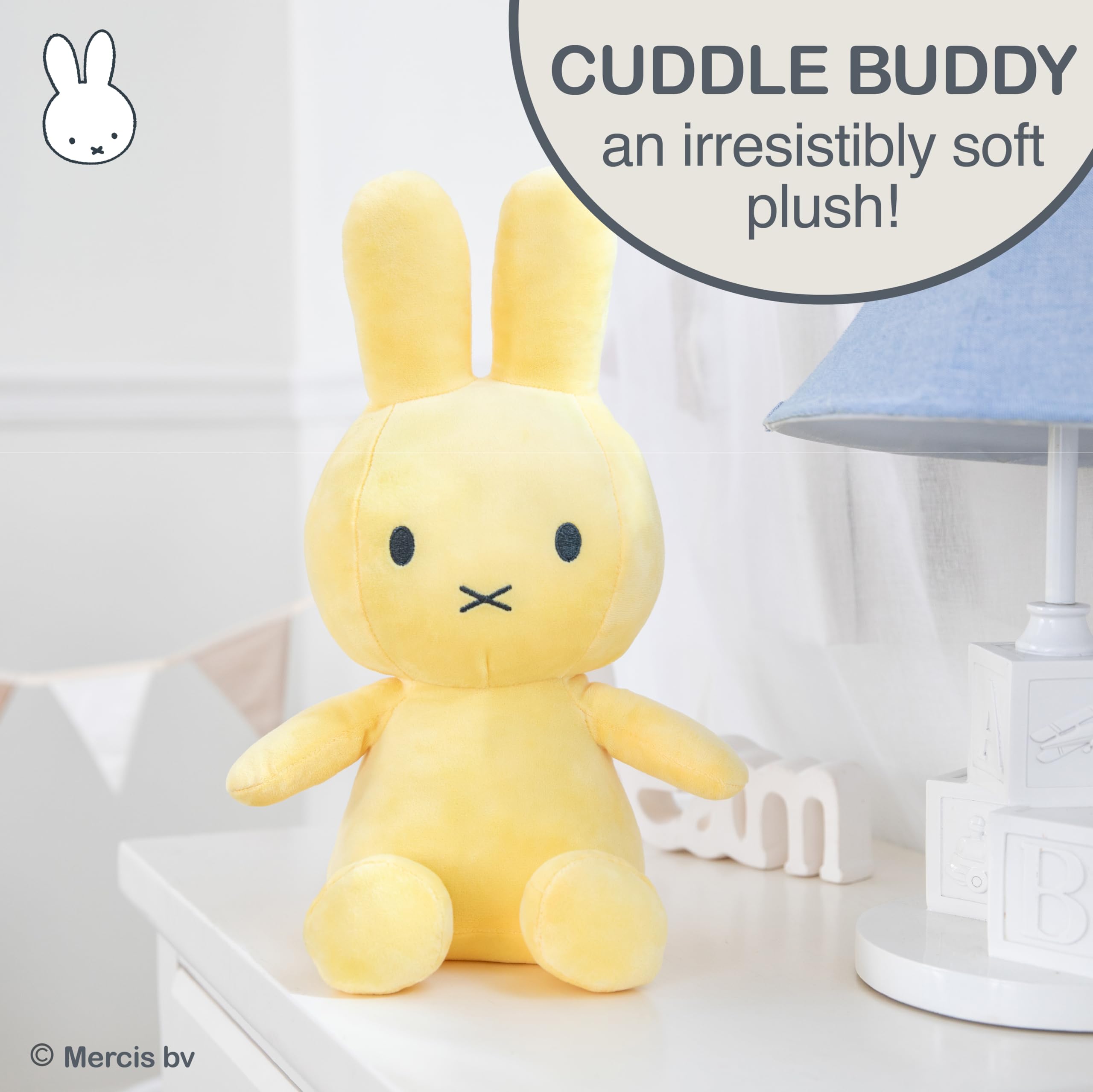Amazon.com: Kids Preferred Miffy Plush Toy, 14 Inch Sitting Dutch