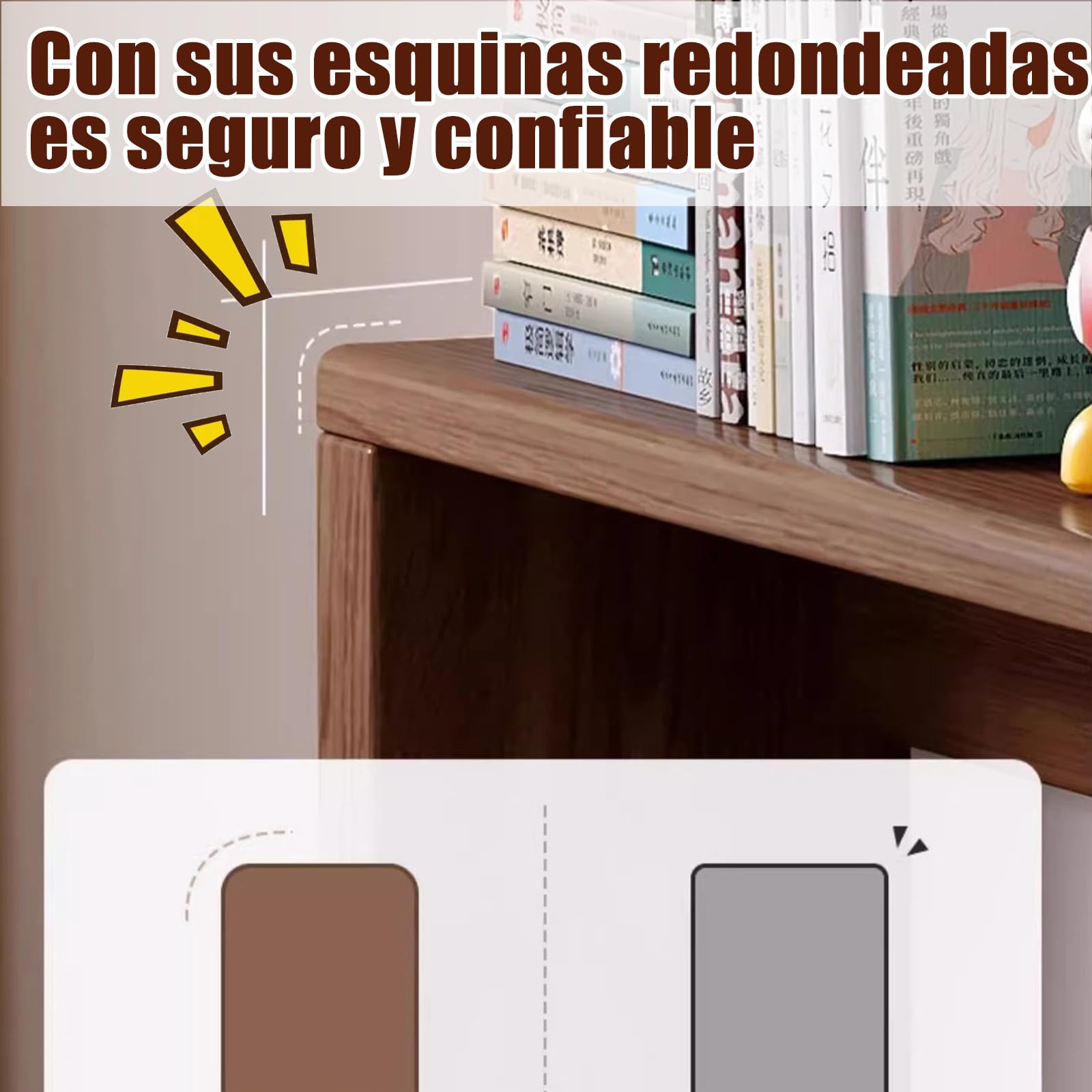 estantes de Doble Capa,Mesa de Entrada Recibidor Pequeña,Mueble detras Sofa Decoraciones estrechas,Ideal para Espacios pequeños para Salón Pasillo Recibidor （Blanco-120×15×86）