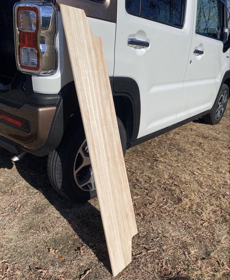 Amazon.co.jp: 新型ハスラー用ラゲッジボード 木製 リクライニング対応