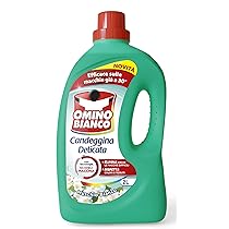 Omino Bianco – Candeggina Delicata, Tecnologia Anti Odor, Azione Igienizzante e Smacchiante, Essenza Muschio Bianco, 2000 ml