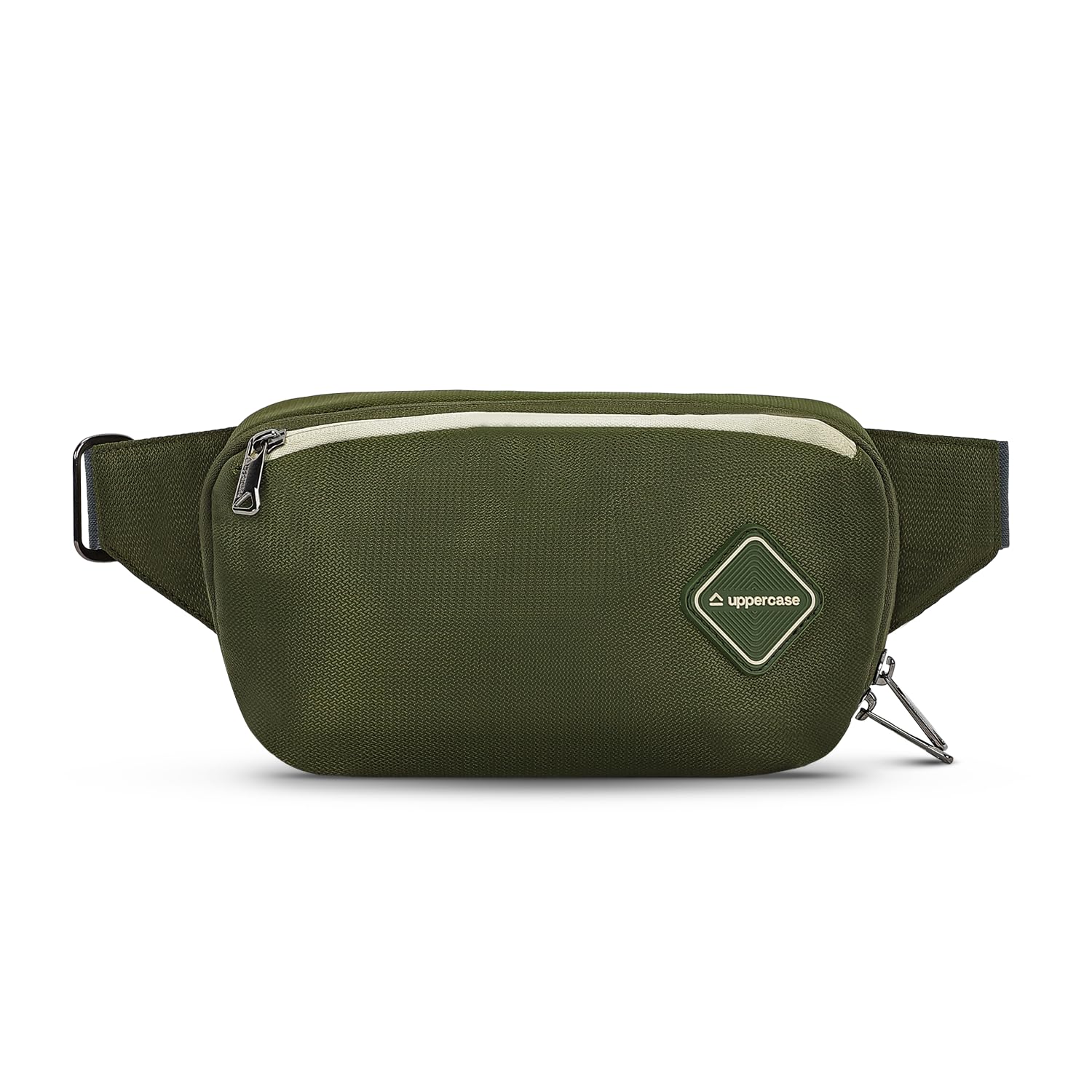 uppercase Cubo Waist Bag for Men & Women– Crossbody Sling Bag for Biking Travel, Outdoor Sports, Camping, Hiking, Cycling | Waist Pouch with Adjustable Strap, Compartment and Zipper Pockets (Green)-picture-23