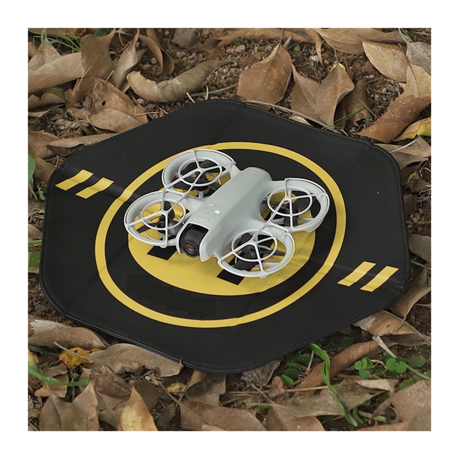 Dwustronna składana podkładka do lądowania drona, wodoodporna mata parkingowa do drona DJI NEO/Mini 4 Pro/Avata 2/Air 3S, przenośny śmigłowiec Quadcopter z torbą do przechowywania, akcesoria