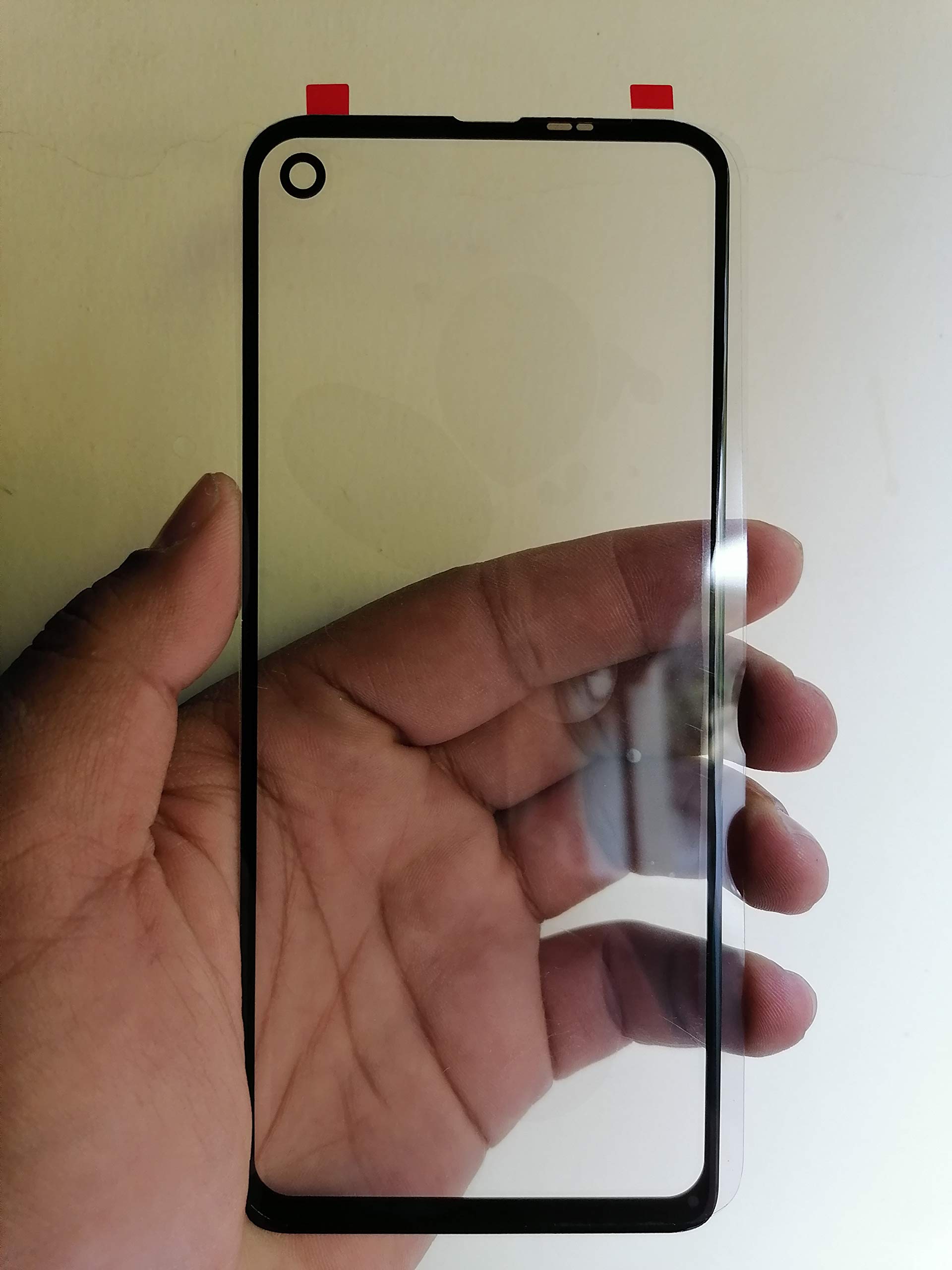 MrSpares Front Screen Outer Touch Glass Cover Panel Lens for Motorola One Vision : Black