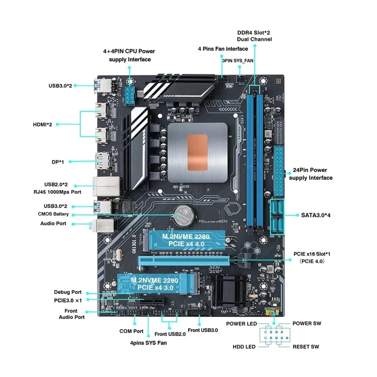 Compatible For ERYING Gaming PC Motherboard I9 Kit With Embed 11th 