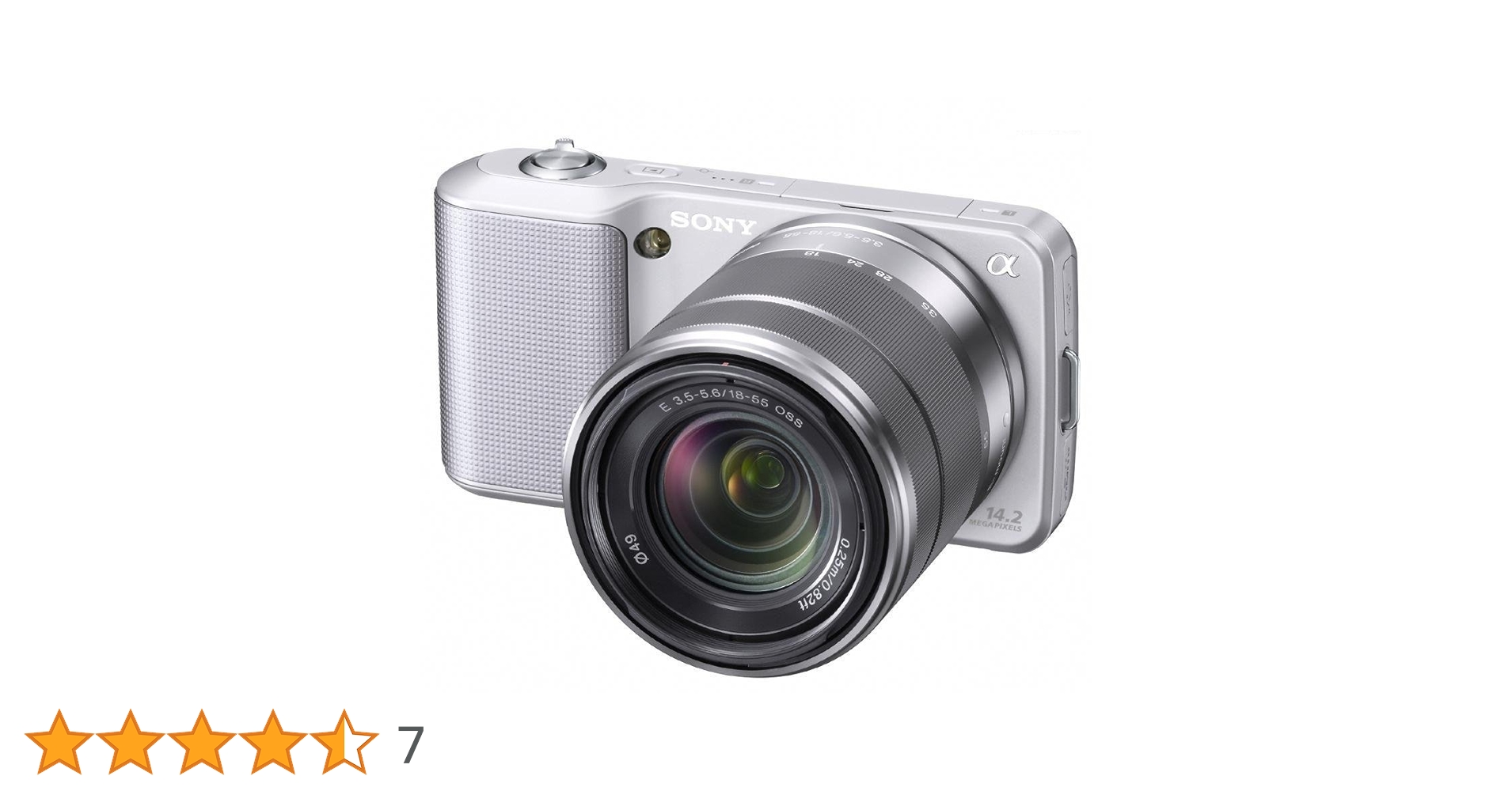 Sony Alpha NEX-3 Interchangeable Lens Digital Camera w/18-55mm