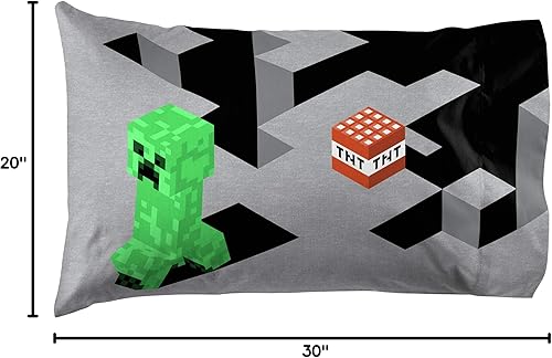 Vista 20 de Jay Franco Monster Jam Grave Finish Line - 1 funda de almohada reversible individual; con Grave Digger, Megalodon y El Toro Loco; ropa de cama Multi
