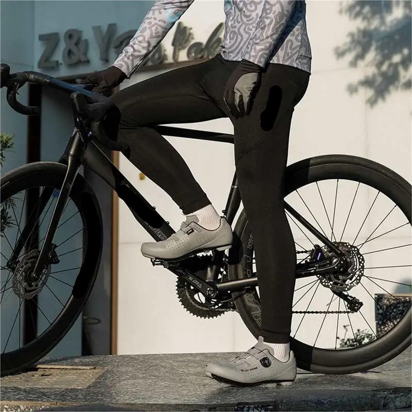Collants de Cyclisme en Polaire Thermique for Hommes et Femmes, Pantalons Longs d'équipe Professionnelle, Automne Hiver pour VéLo