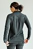 Camisa de botones de manga larga para mujer Fair Indigo, 100% algodón Pima orgánico, tejido de punto 5