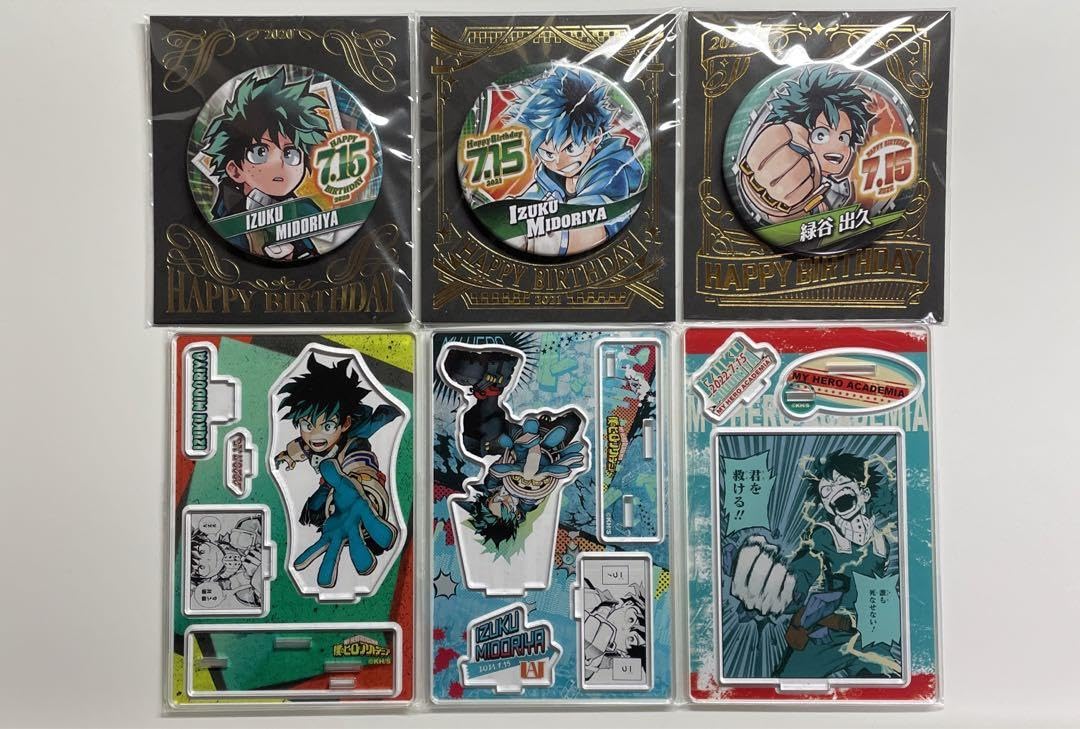 僕のヒーローアカデミア』コレクション缶バッジ 緑谷出久 jcs 缶バッジ 