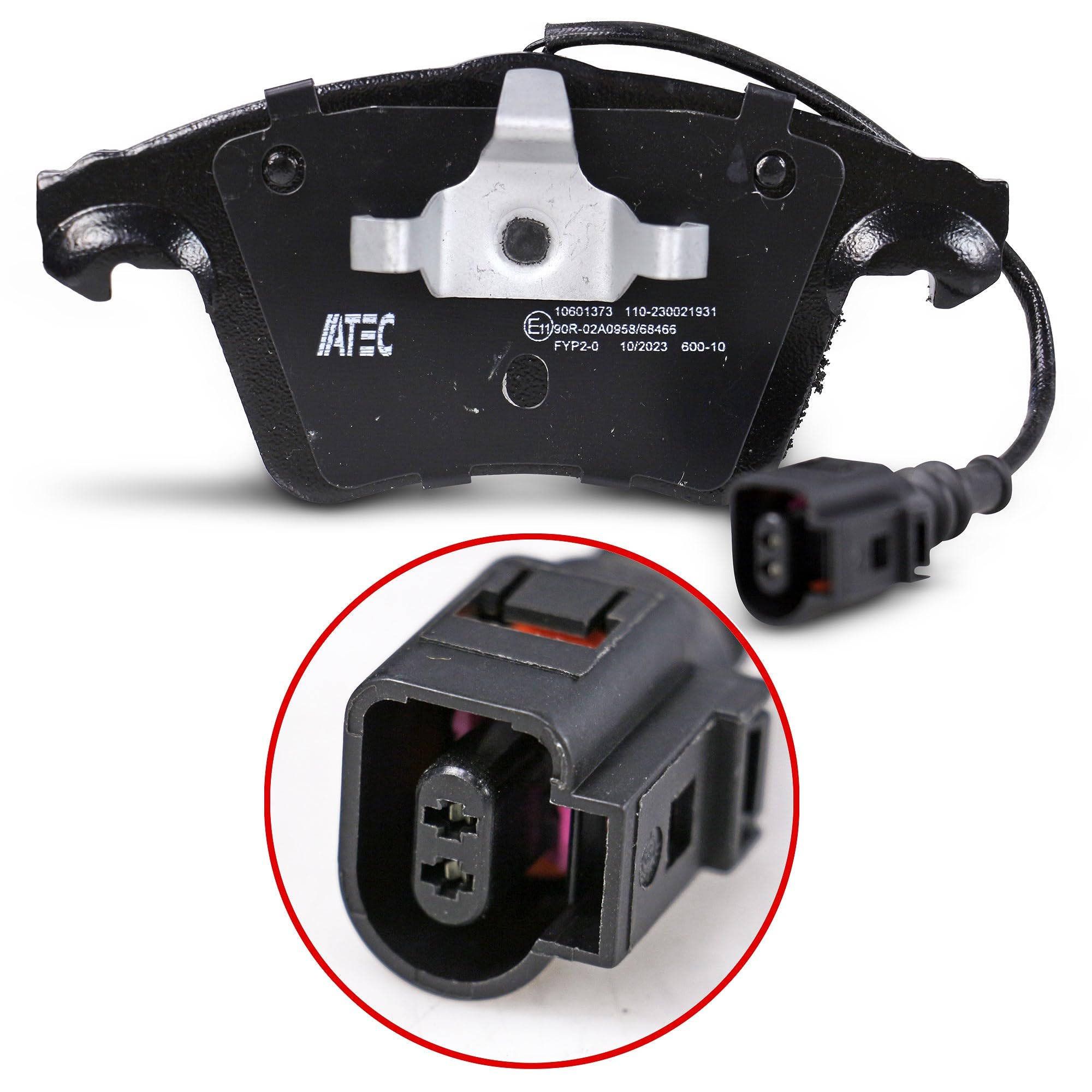 ATEC Germany Bremsenset inkl. Bremsscheiben Vorne Ø 333 mm Belüftet + Hinten Ø 294 mm Belüftet + Bremsbeläge Vorne & Hinten Kompatibel mit VW MULTIVAN T5, TRANSPORTER T5