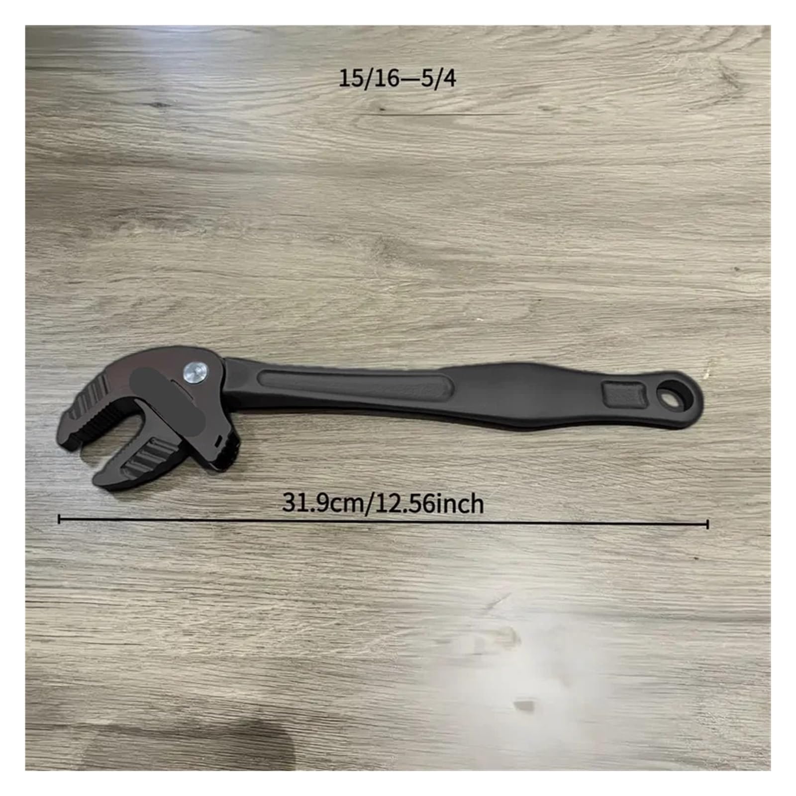 Llave de boca ancha ajustable Llave de garra cangrejo industrial alta resistencia: trinquete adaptable, herramienta ajustable mandíbula ancha for reparación automóviles, plomería(Opening Range13-16mm)