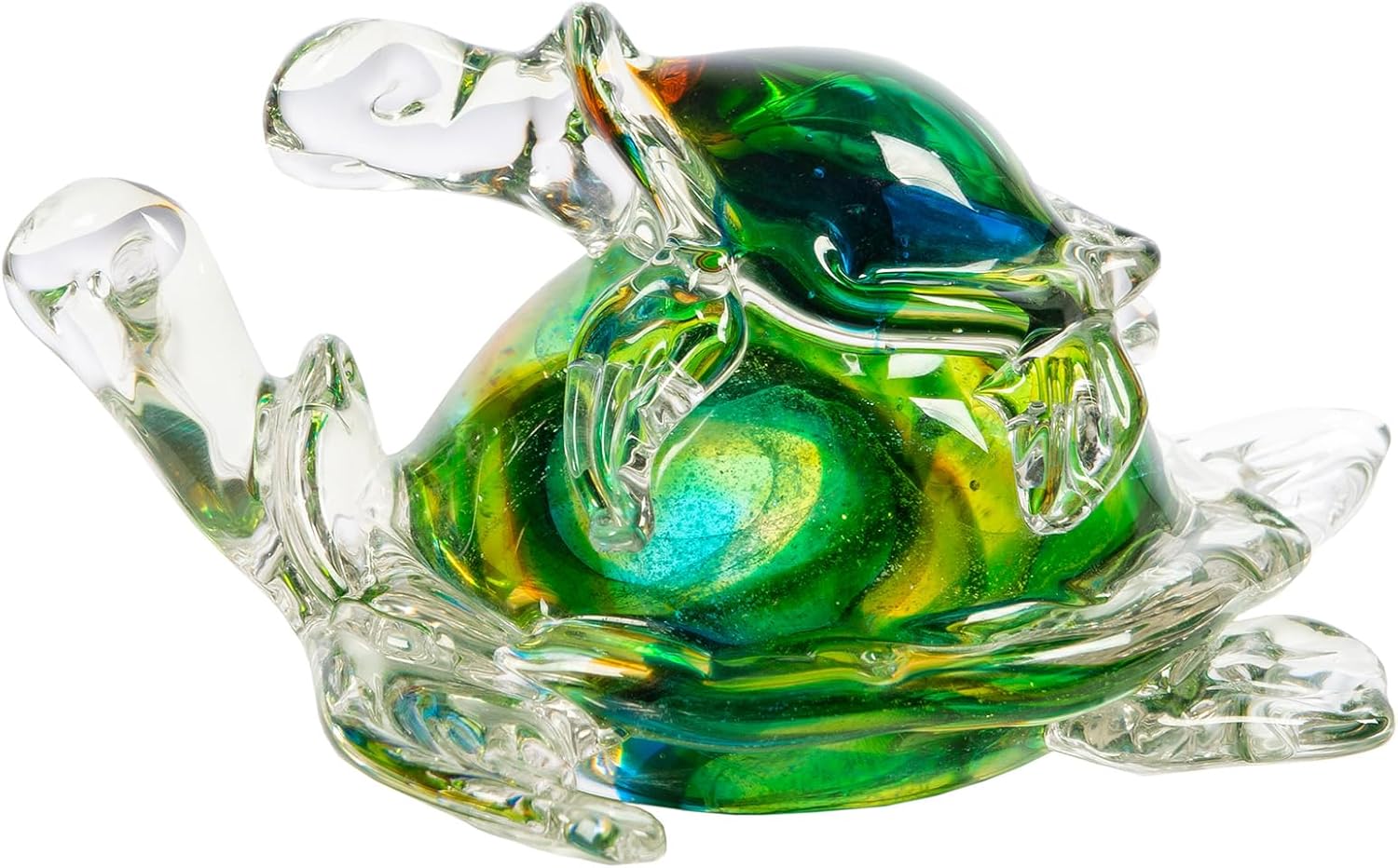 Dale Tiffany AS14072 Colorful Sea Turtle Figurine