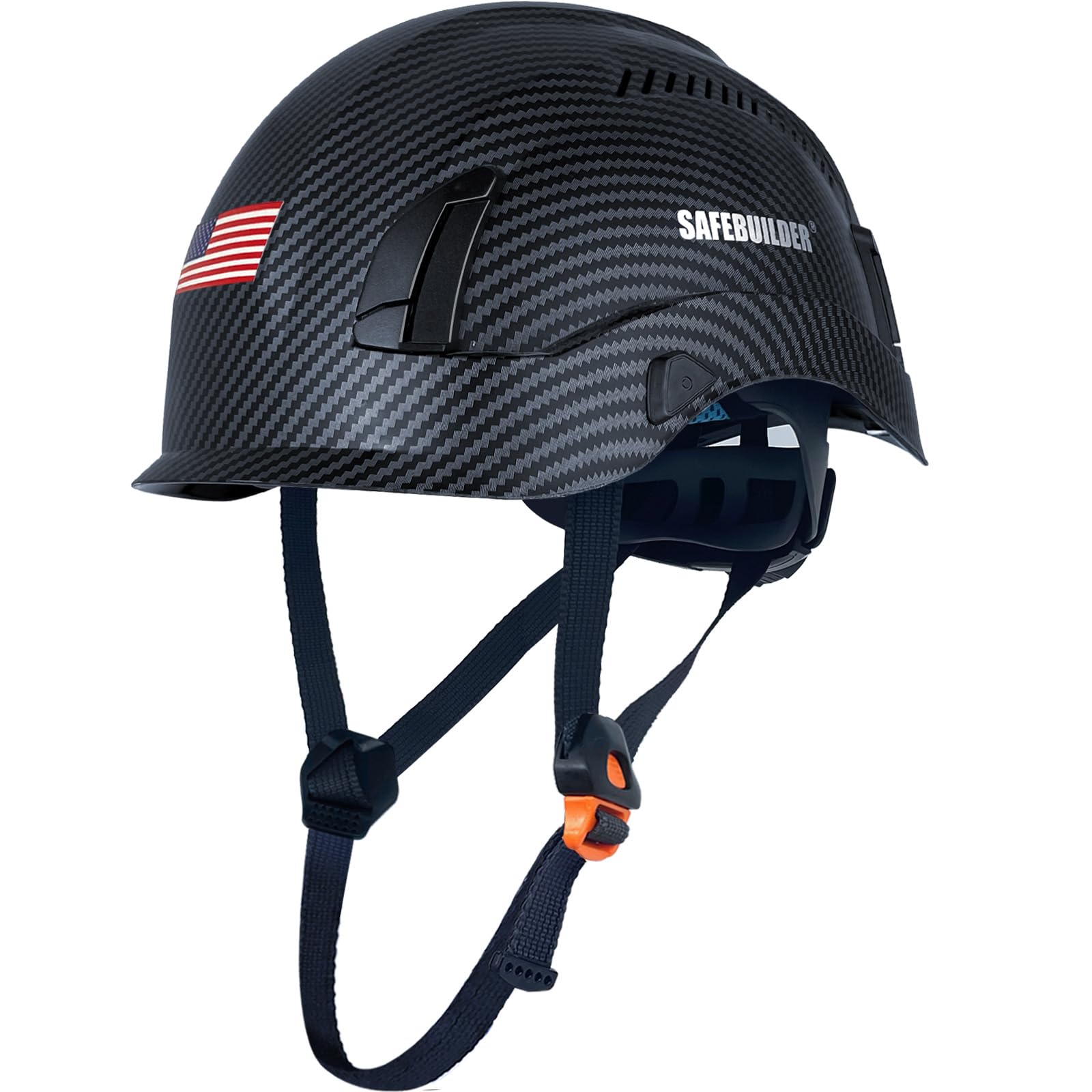 Construction Hard Hats ABS Safety Helmet Adjustable Ventilation System Lightweight Indust…