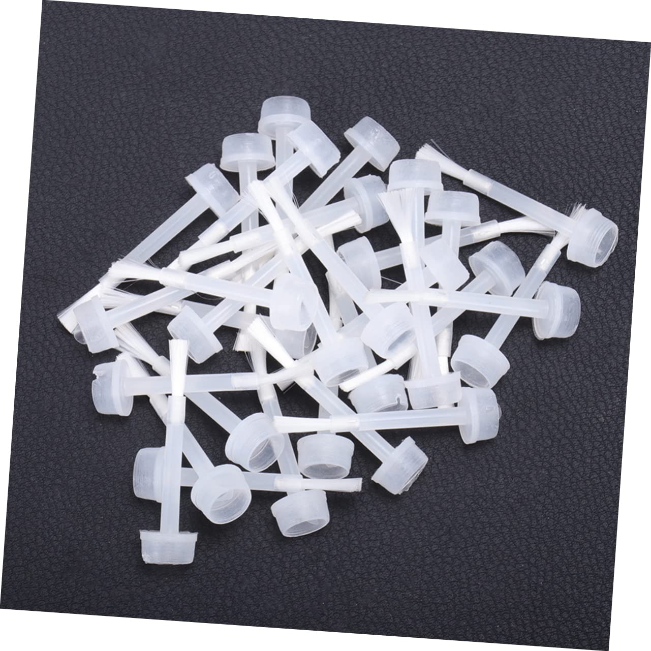 Pinceles para Esmalte de Uñas M09 400 Piezas Blanco Pp Nylon