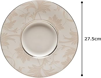 Amazon.co.jp: NARUMI(ナルミ) プレート 皿 プラチナベージュ唐草 Amazon.co.jp: NARUMI(ナルミ) プレート 皿 プラチナベージュ唐草