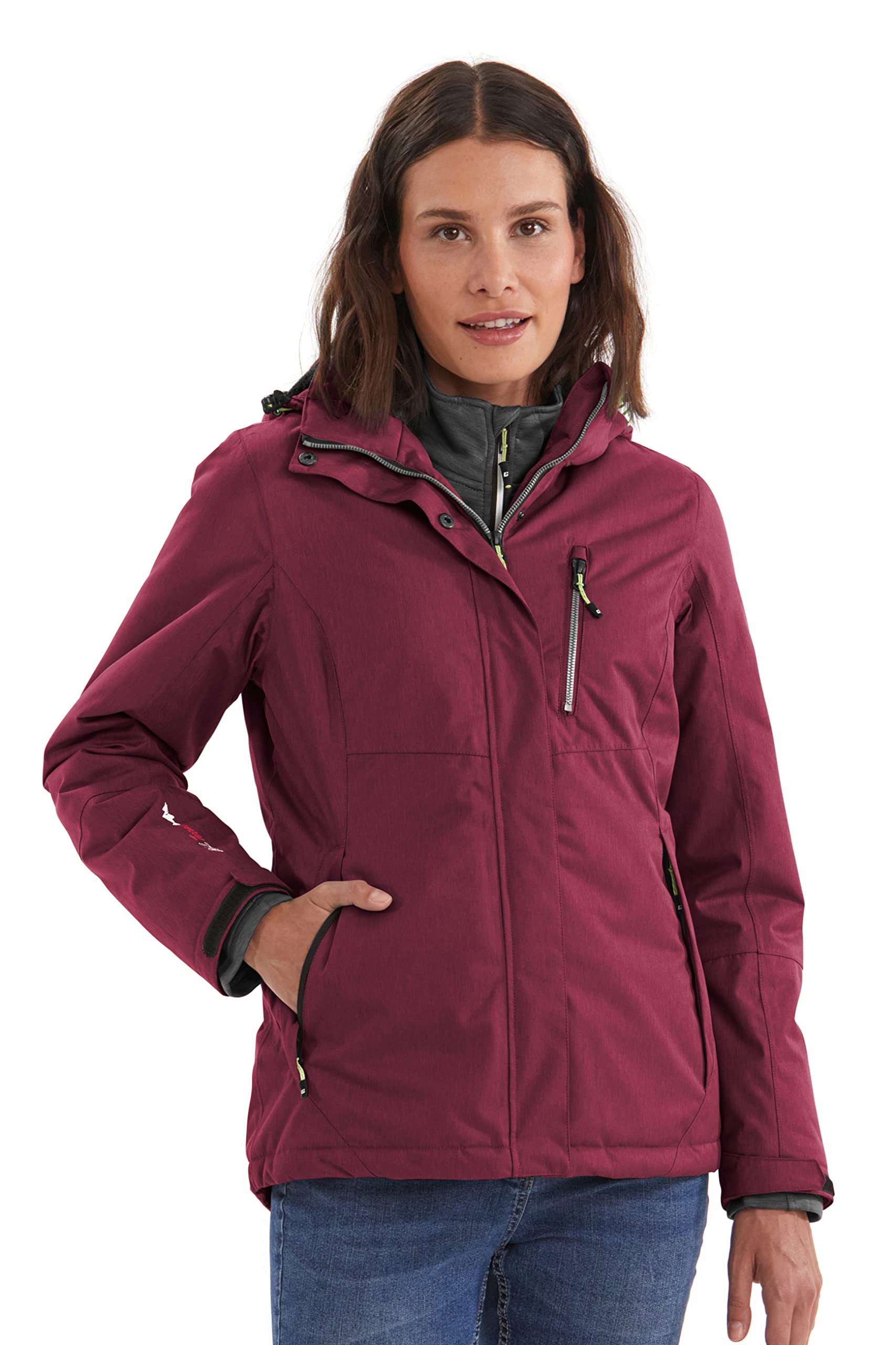 Killtec Damen Nira Funktionsjacke Mit Abzippbarer Kapuze