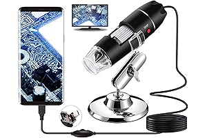 Microscope Video Camera, 40X-1000X Magnification Endoscope