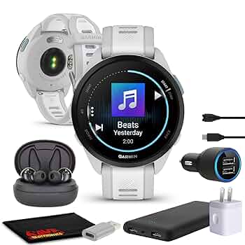 Amazon.com: Garmin Forerunner 165 Music GPS Running