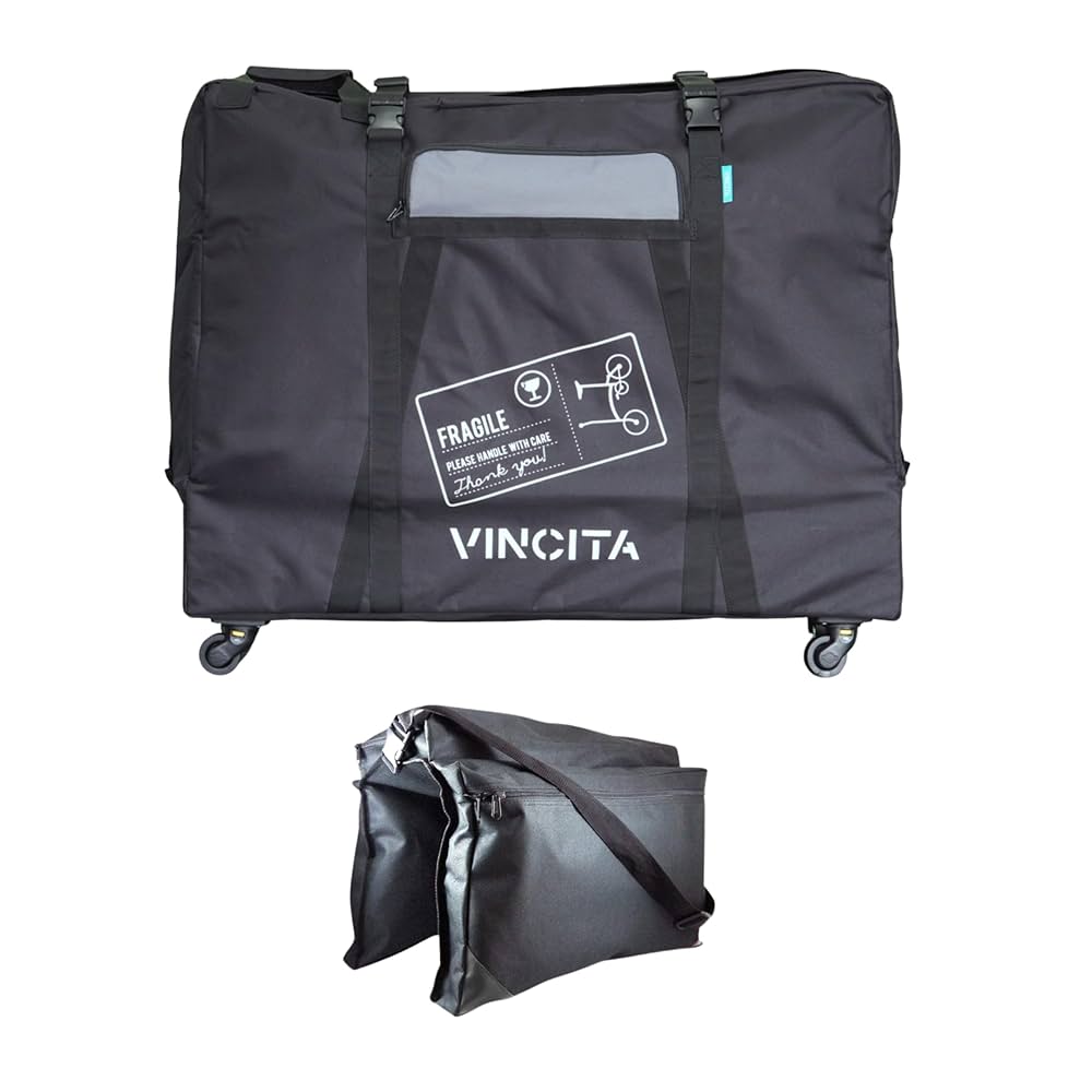 VINCITA B132 輪行バック#DAHON #TERN #BROMPTON Amazon.com : Vincita Soft Transport Bag with 4 Wheels