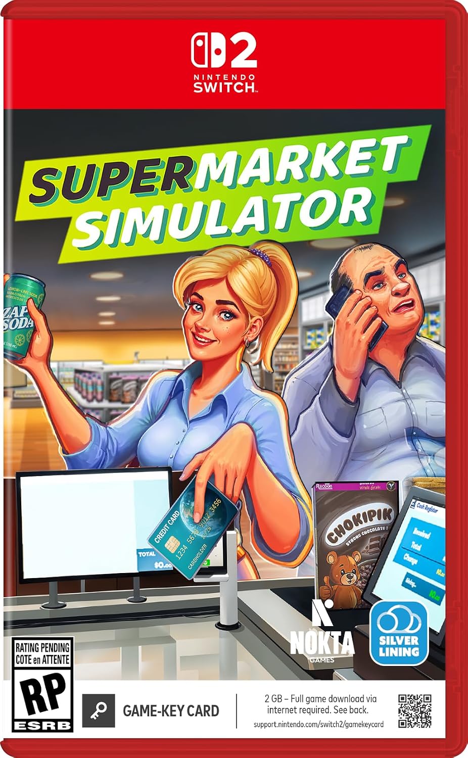 Supermarket Simulator (Game Key Card) - Nintendo Switch 2
