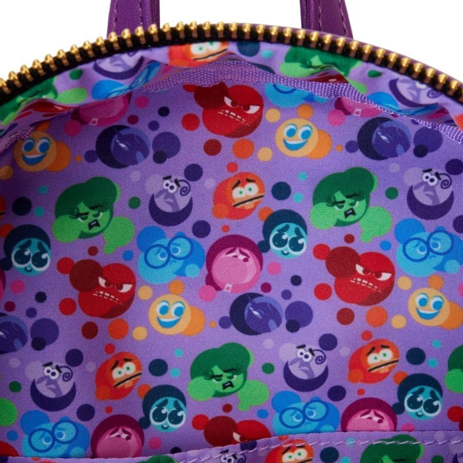 Loungefly Pixar Inside Out 2 Core Memories Spinning Wheel Mini Backpack - Image 7