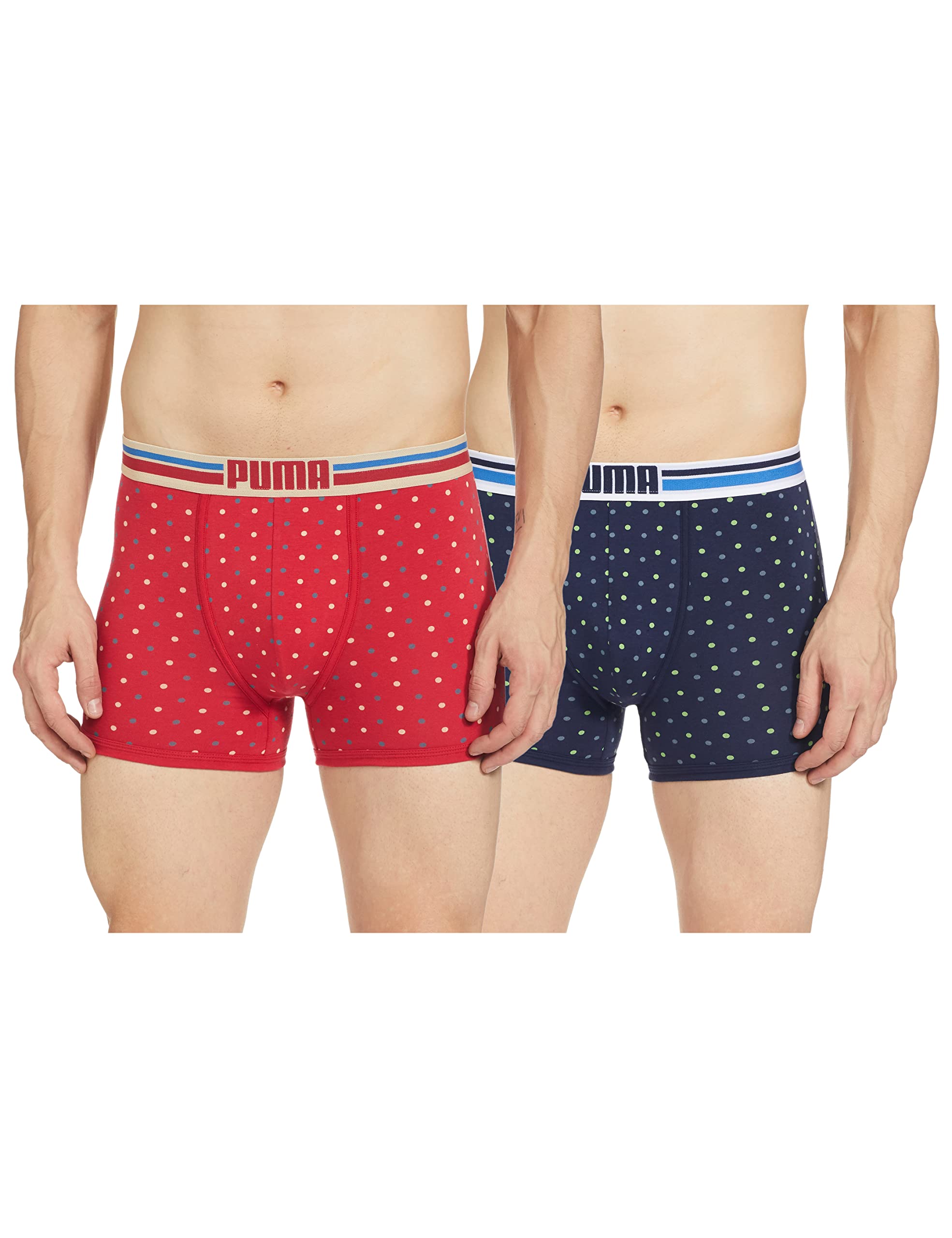 puma Men Cotton Trunks Pack of 2-picture-23