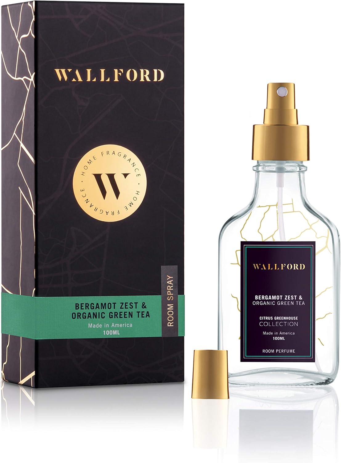 wallford Bergamot Zest & Organic Green Tea Room Perfume