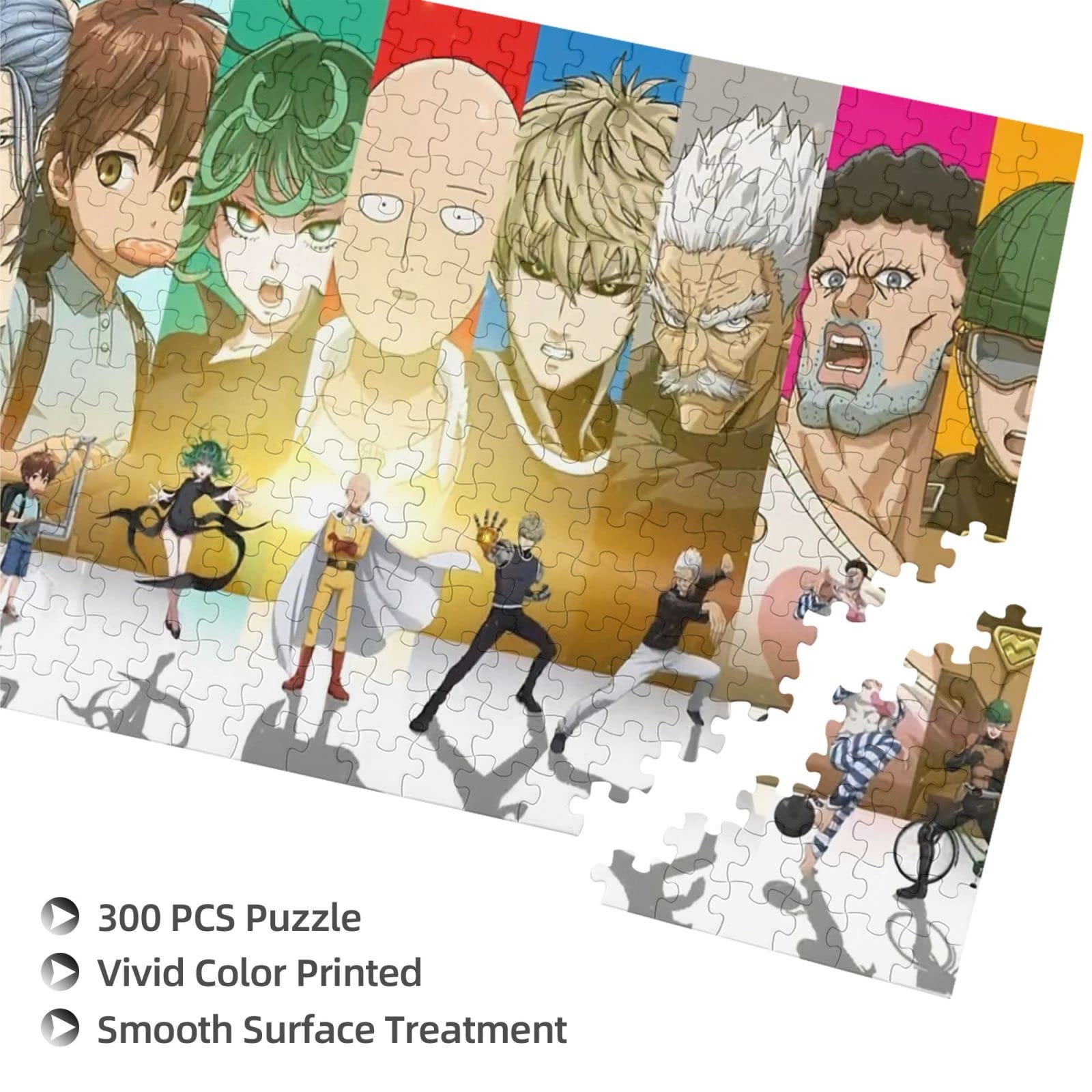 Amazon.co.jp: ワンパンマン 300ピースのジグソーパズル 家族で