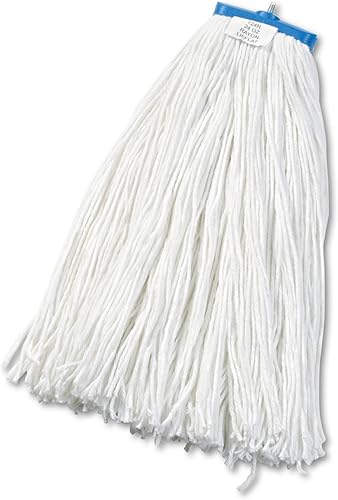 Boardwalk 724rct Cut End lie-flat económico Mop Head & # 44 RayónColor Blanco