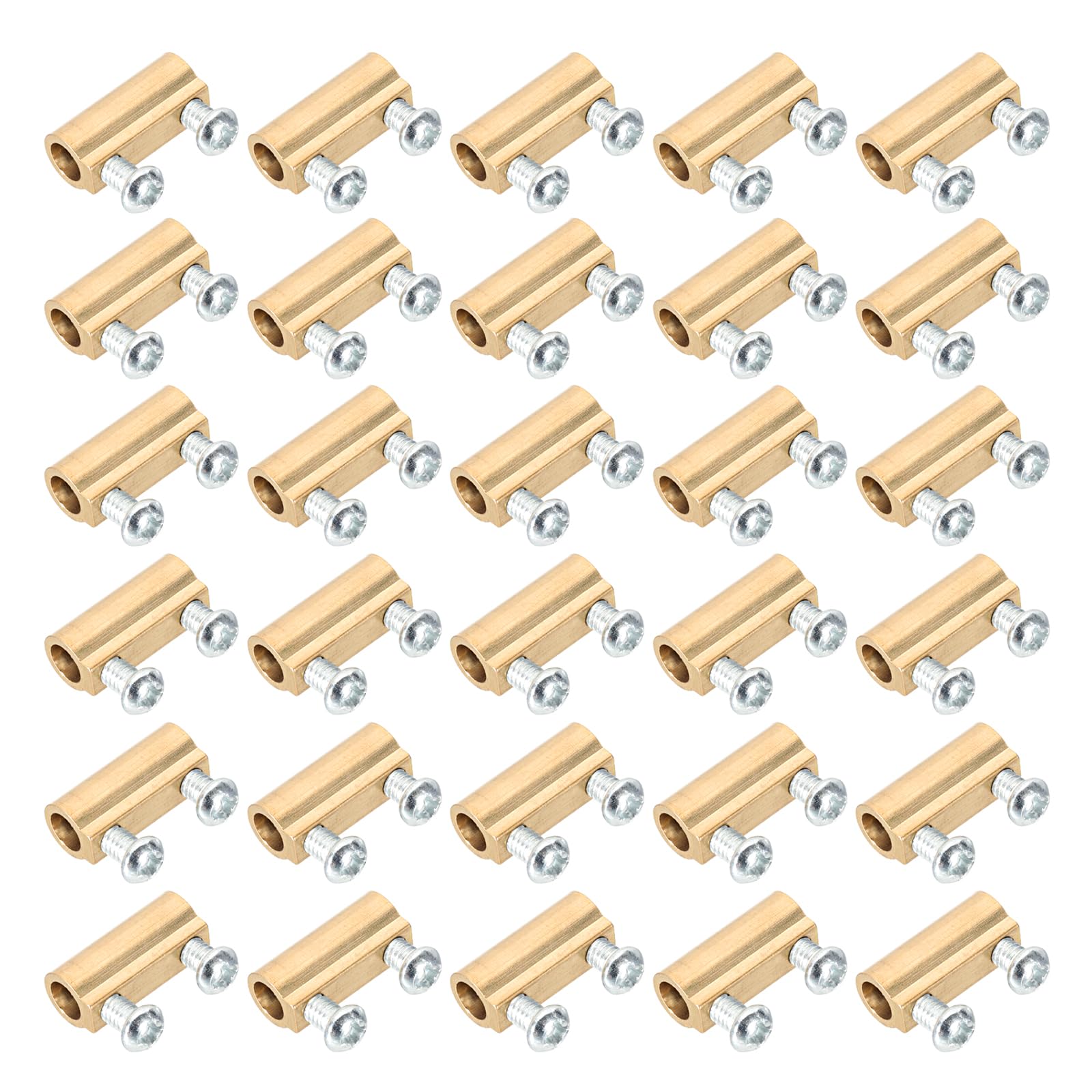 PATIKIL 19x7.8x8.8mm Wire Connectors Nut Terminal