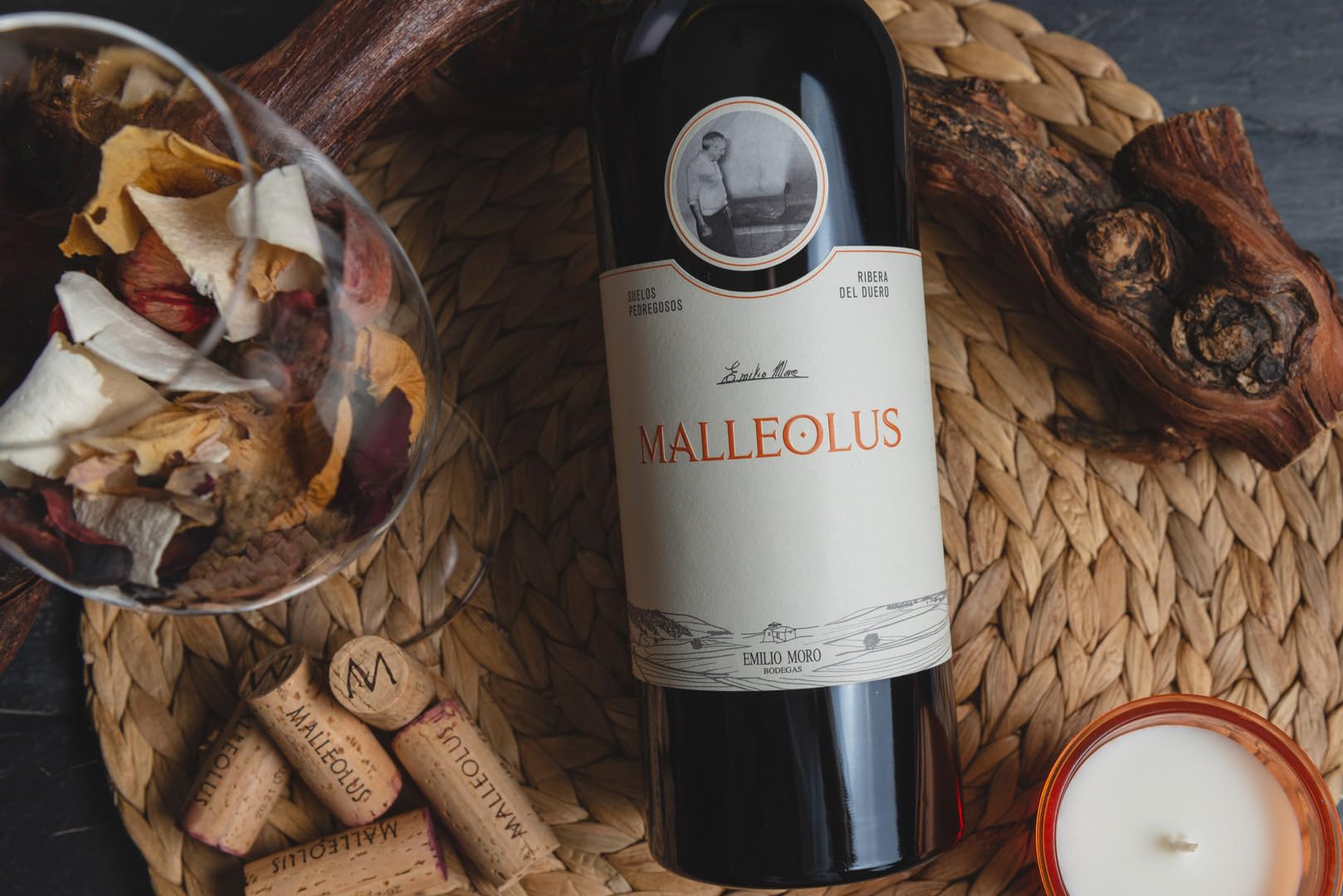 Emilio Moro - Malleolus, Vino Tinto Español, Tempranillo, D.O. Ribera del Duero - Pack de 3 Botellas x 750 ml