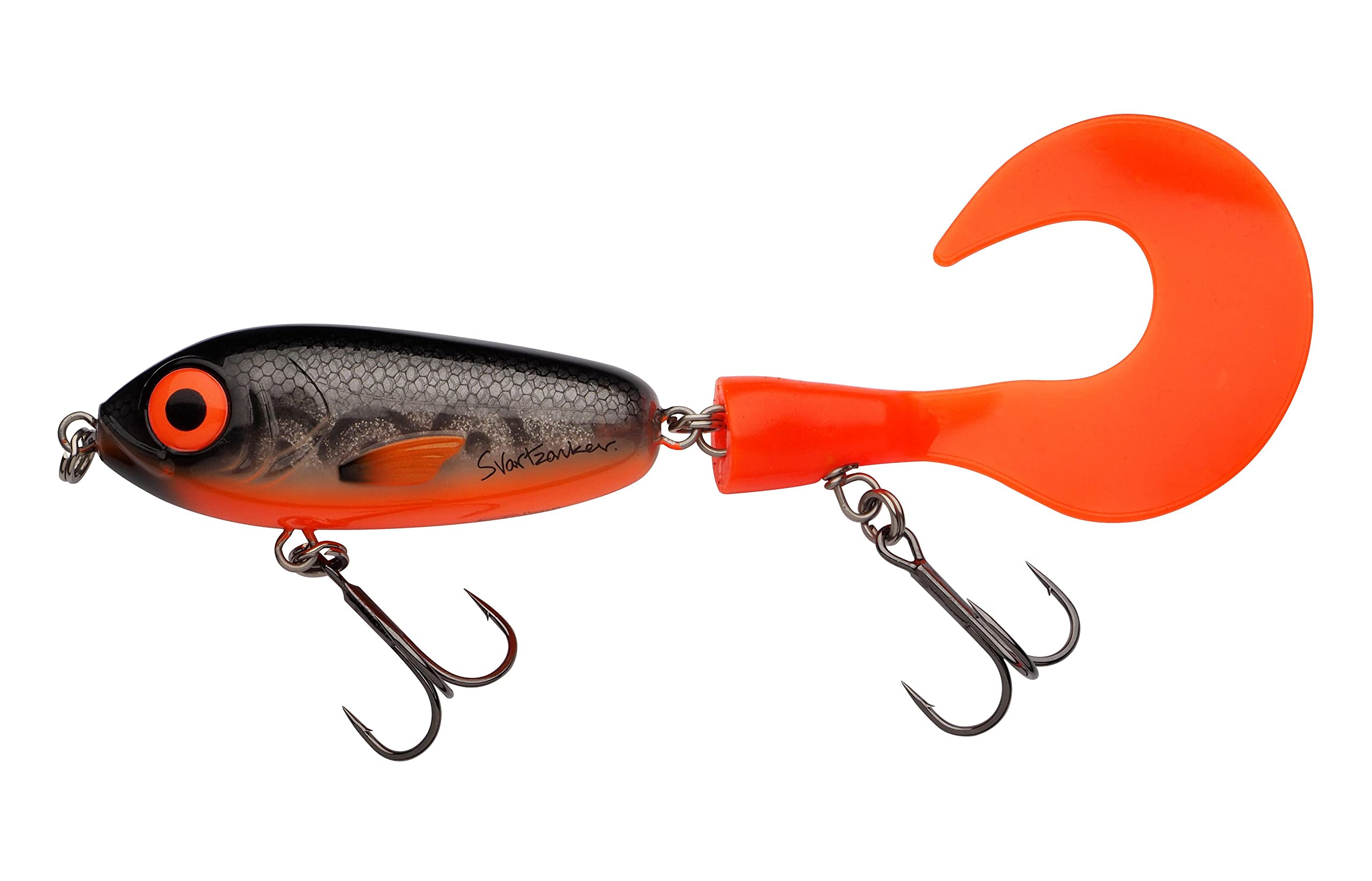 Abu Garcia Svartzonker McMio Pike & Musky Fishing Lure – Floating Jerkbait for Freshwater Predators – Ideal for Pike, Musky, Zander & Perch – Realistic 3D Design, Fegis 18 cm