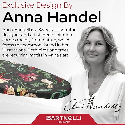 Miniatura 2 de Bartnelli 2615-43013 Tabla de planchar Patas negras con edición limitada Retro Vintage Black Top