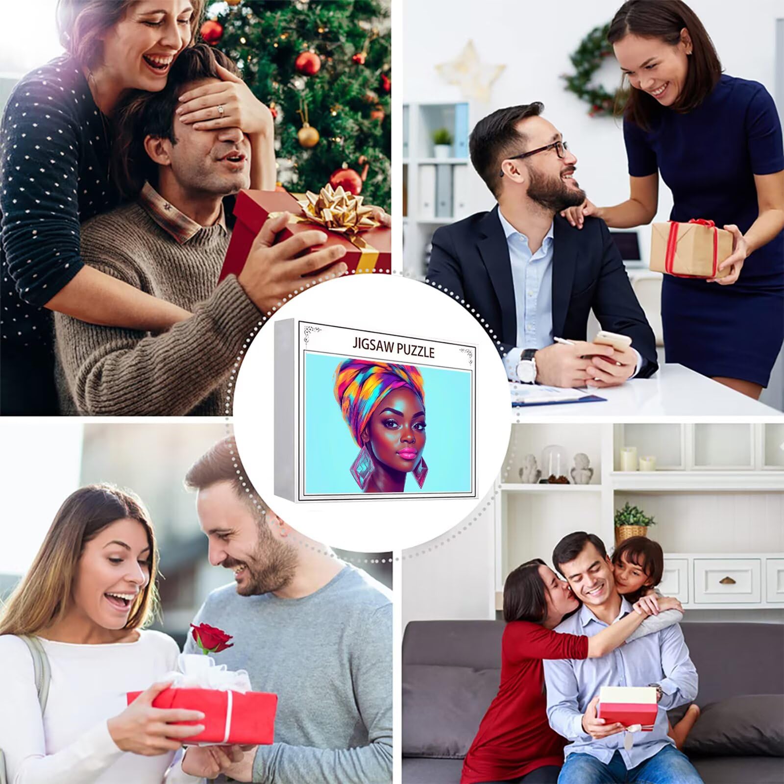 Puzzle 3000 elementów Afryka puzzle dla dorosłych kobiet 122 x 81 cm Unikalne rzemiosło klasyczne 3D drewniana układanka do rodzinnych gier aktywnych, układanka zrób to sam do dekoracji ścian domu