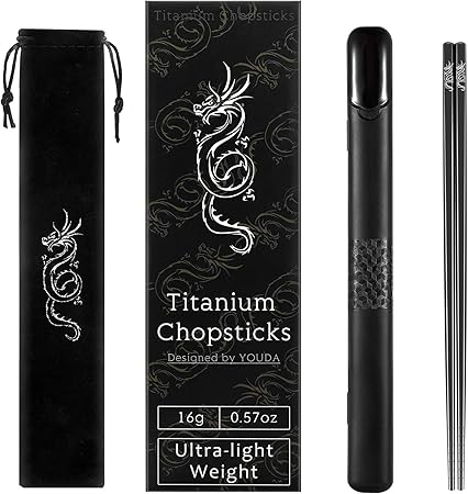 Youda Pure TITANIUM Chopsticks Youda Pure TITANIUM Chopsticks