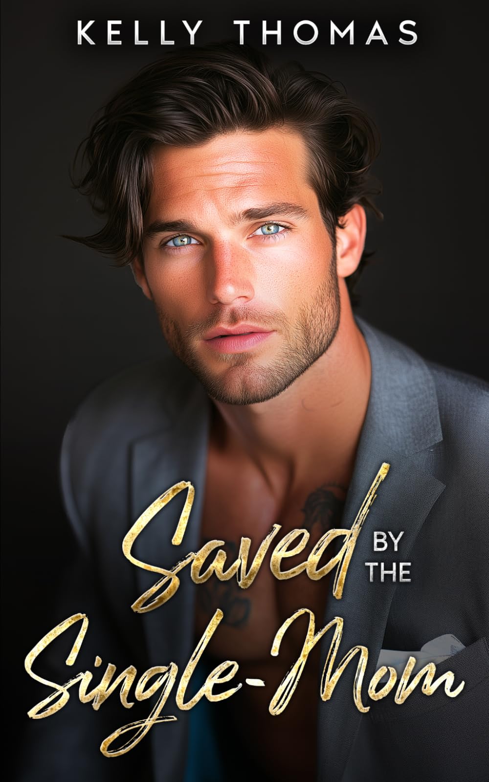 Saved By The Single-Mom: A Grumpy Next-Door Neighbor Small Town Romance